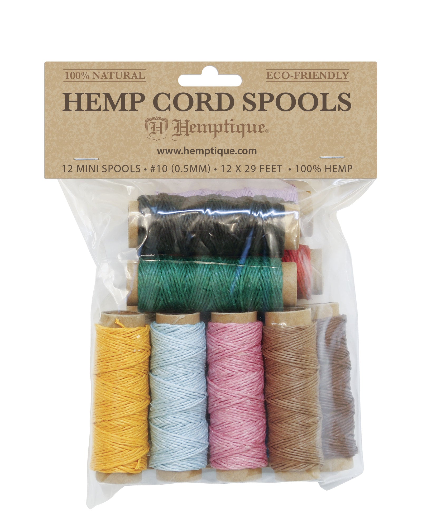 Hemp Cord Mini Spools Multi-Packs