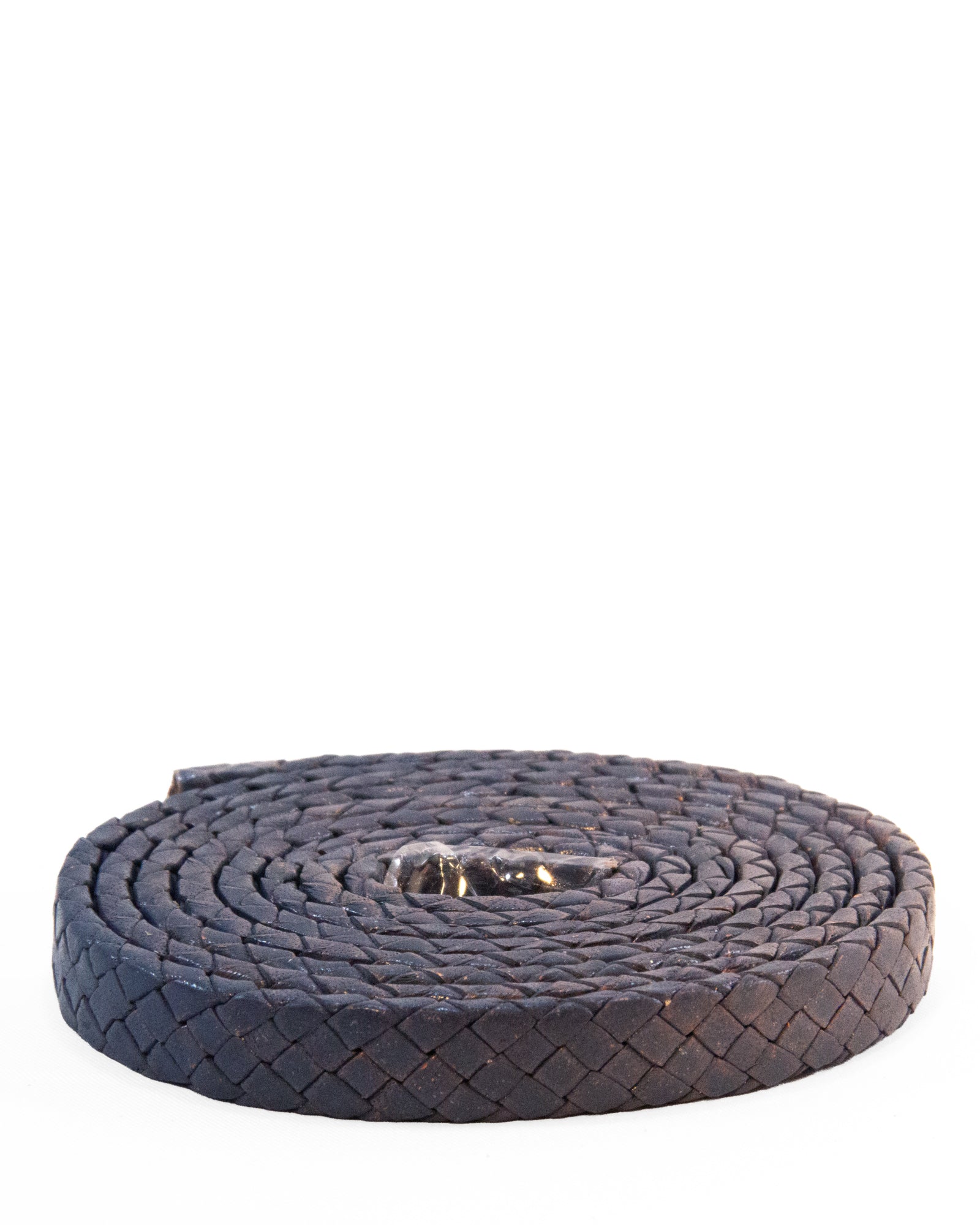 Oval Braided Leather Cord
