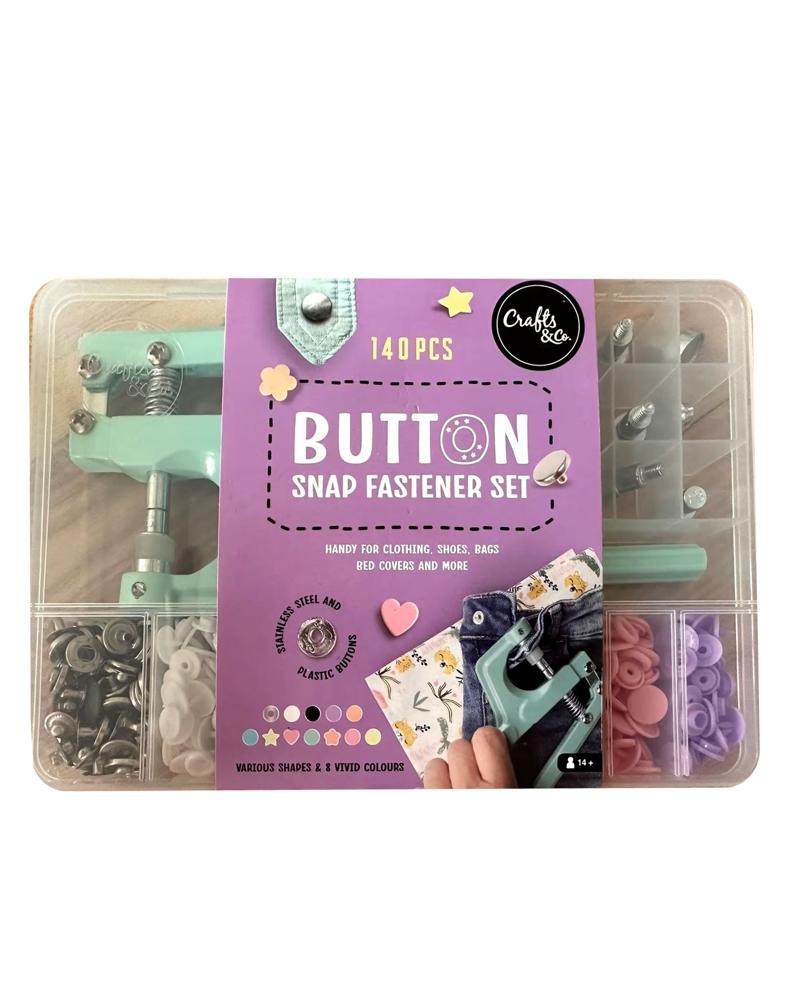 Button Snap Fastener Kit