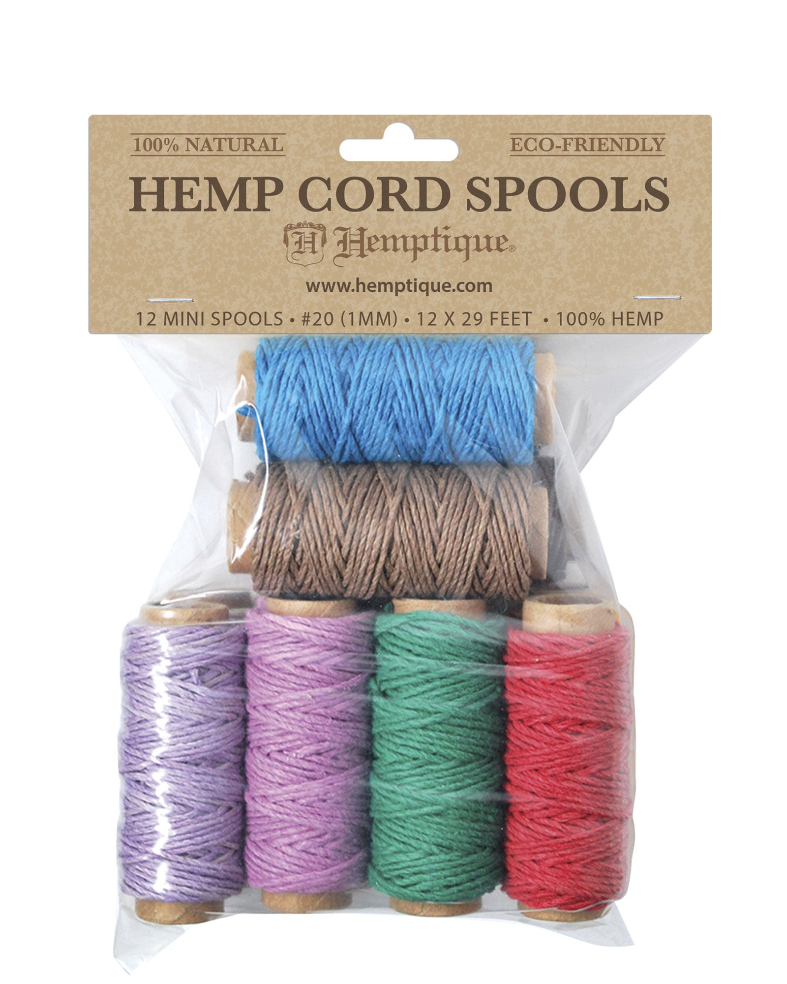 Hemp Cord Mini Spools Multi-Packs