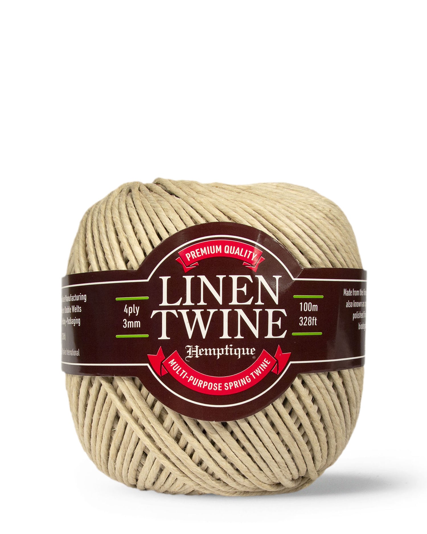 3mm Linen Twine Natural Color