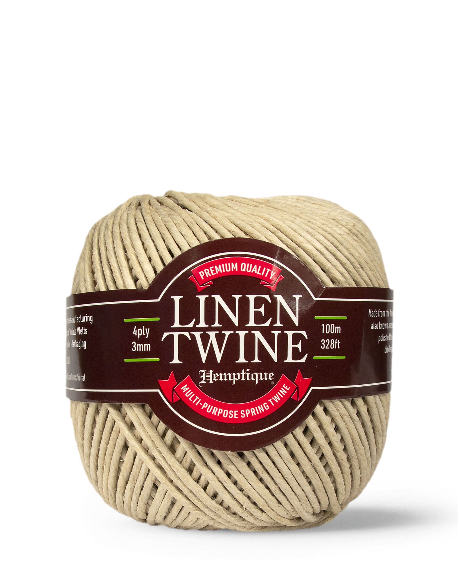 3mm Linen Twine Natural Color