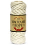 Double Twist Cotton Macramé Rope Natural