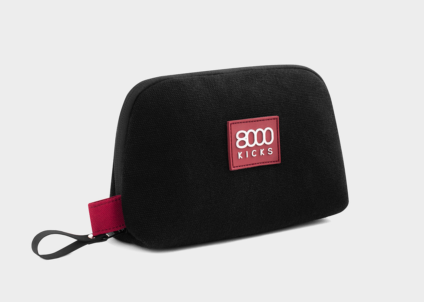 Accessory & Tech Pouch in Black Hemp