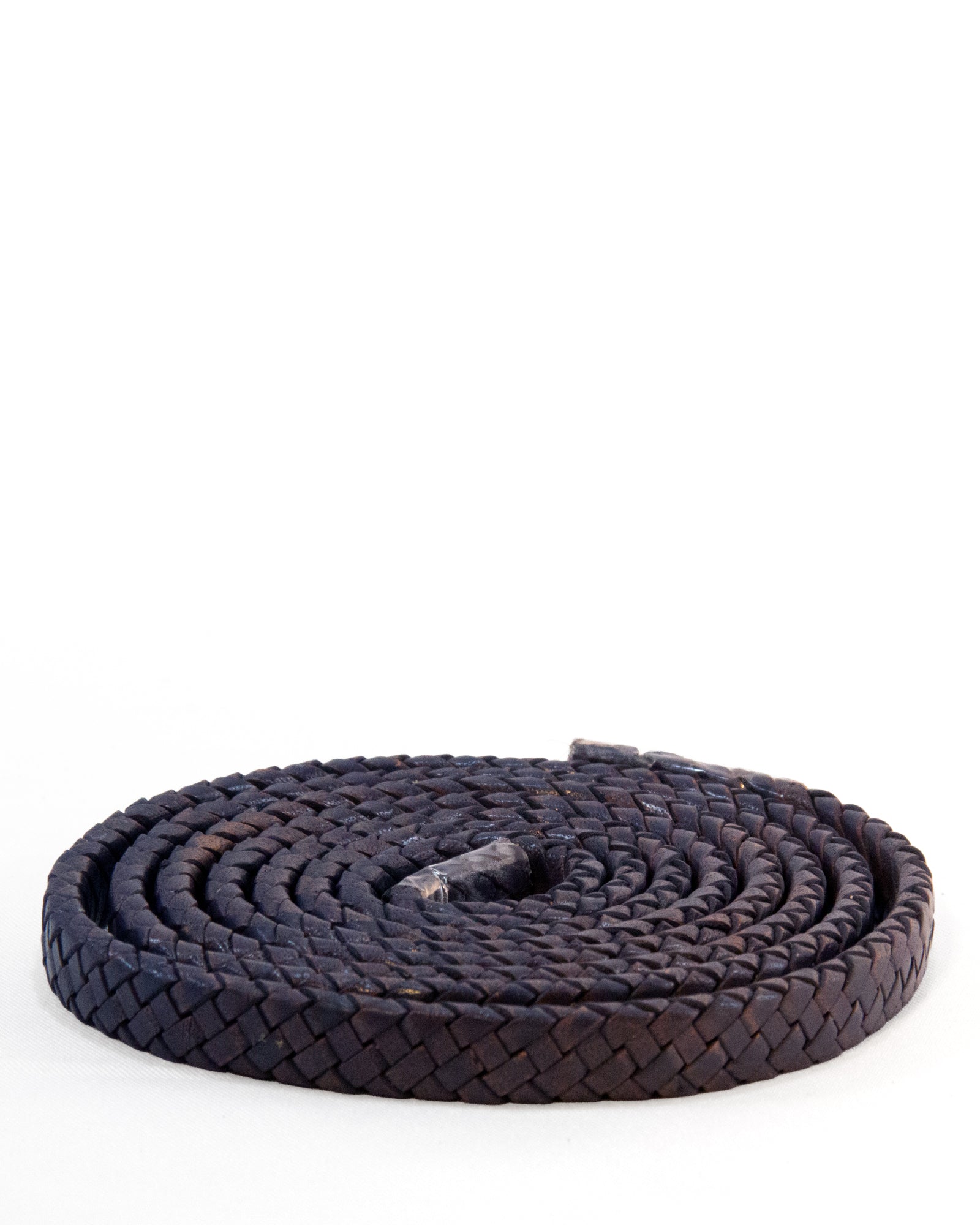 Oval Braided Leather Cord