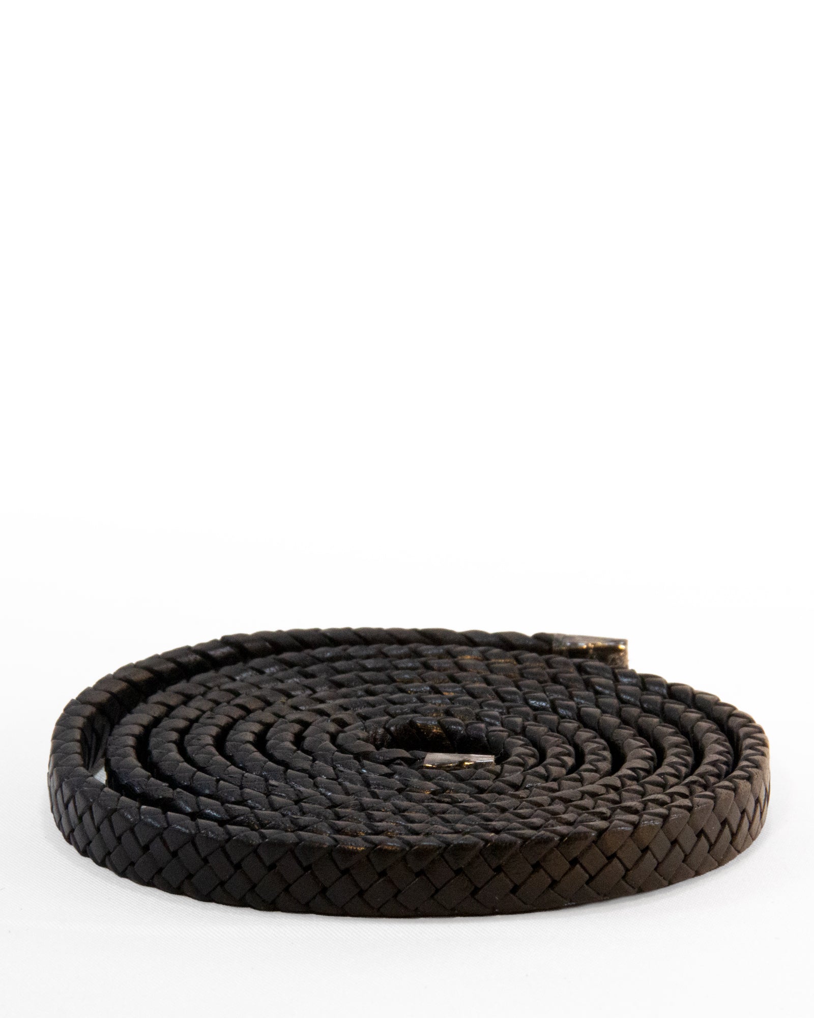 Oval Braided Leather Cord