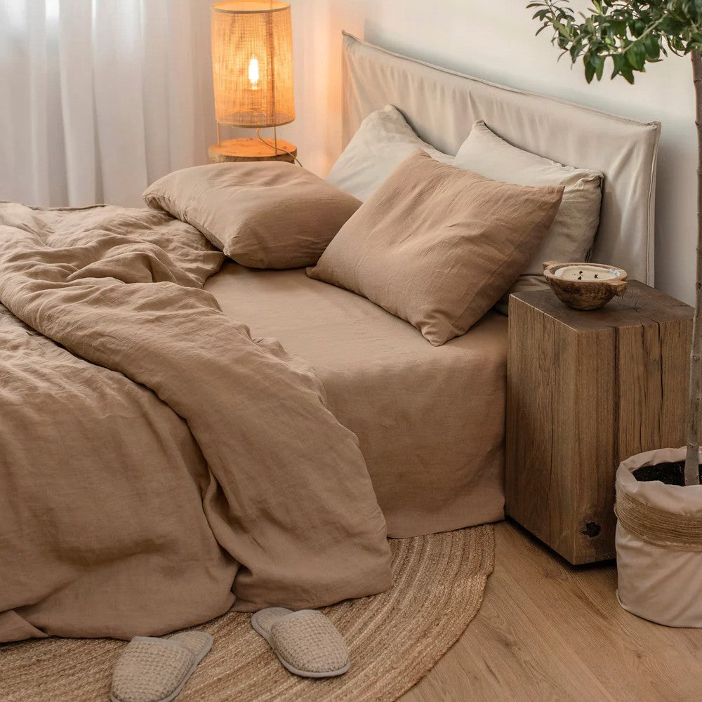 Pure European Linen Duvet Cover | Various Colors