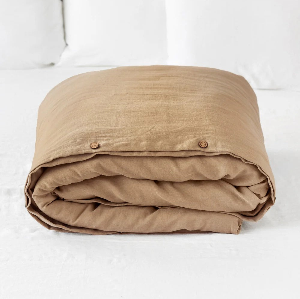 Pure European Linen Duvet Cover | Various Colors