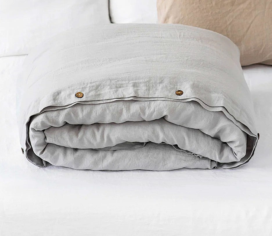 Pure European Linen Duvet Cover | Various Colors