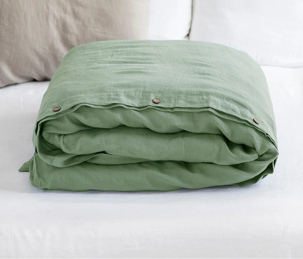 Pure European Linen Duvet Cover | Various Colors