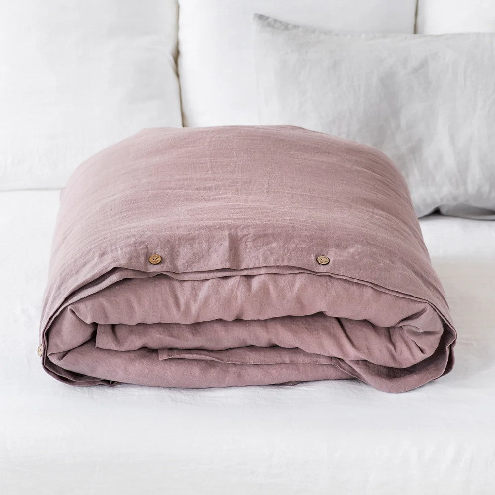 Pure European Linen Duvet Cover | Various Colors
