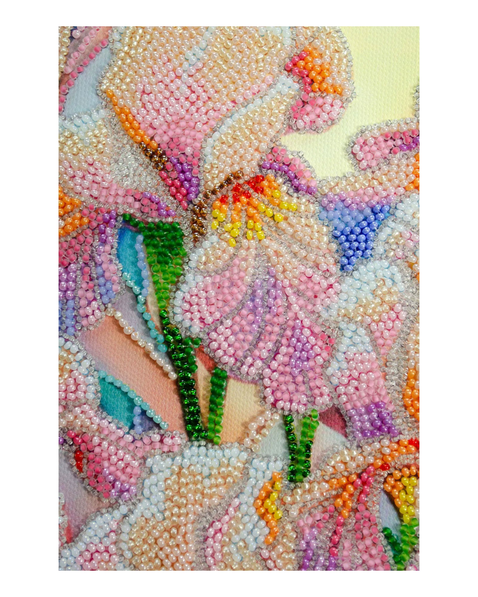 Bead Embroidery Kit - Floral Inspiration