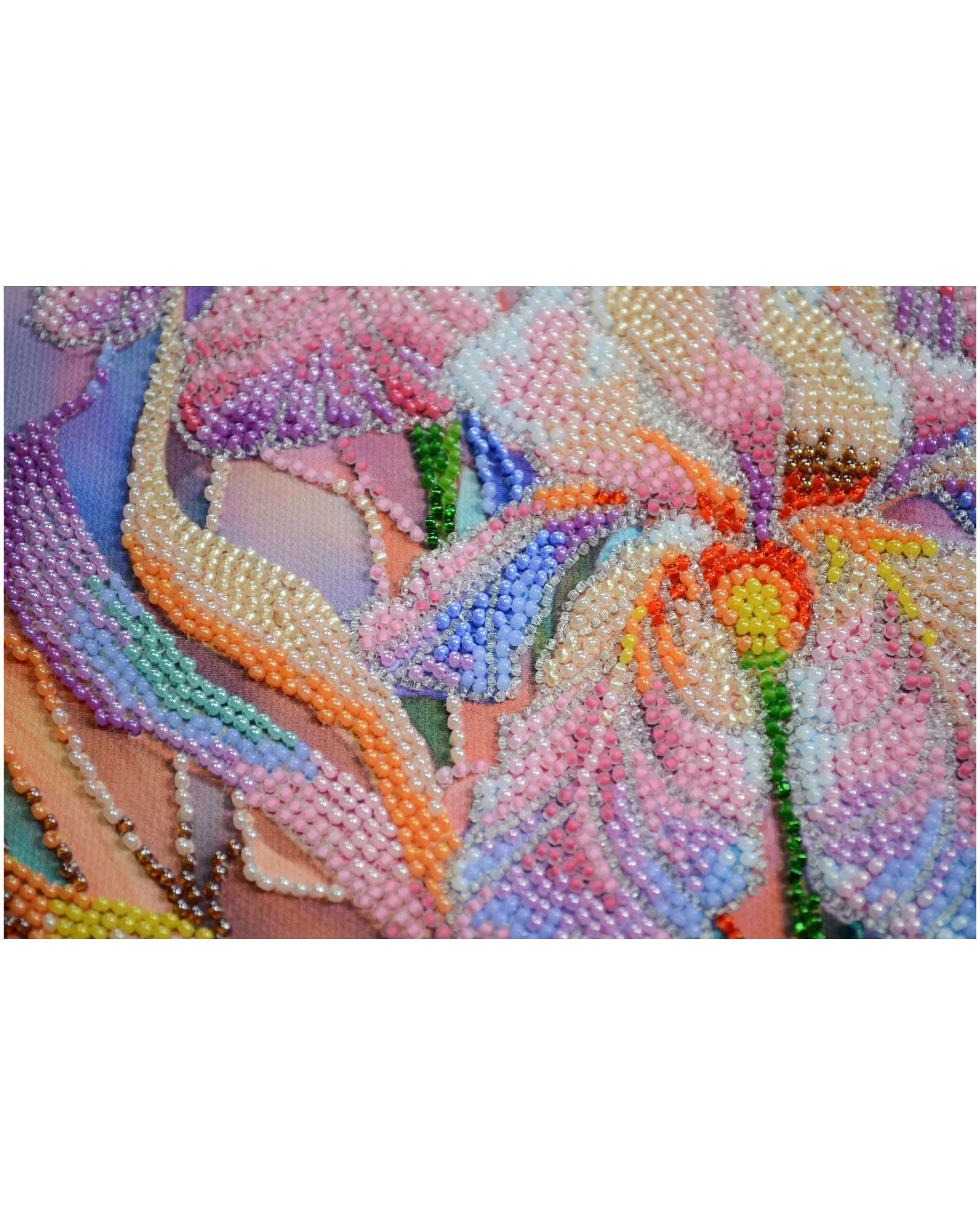 Bead Embroidery Kit - Floral Inspiration