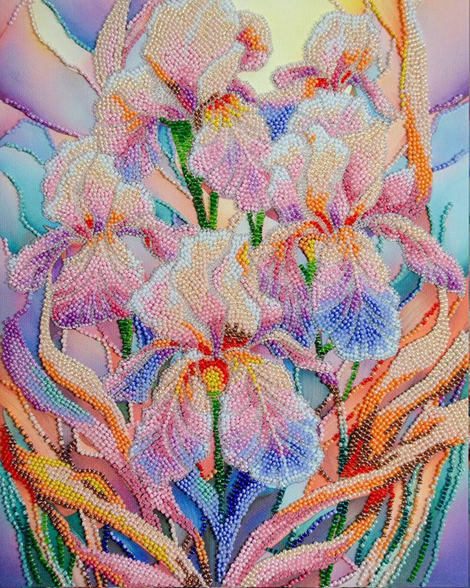 Bead Embroidery Kit - Floral Inspiration