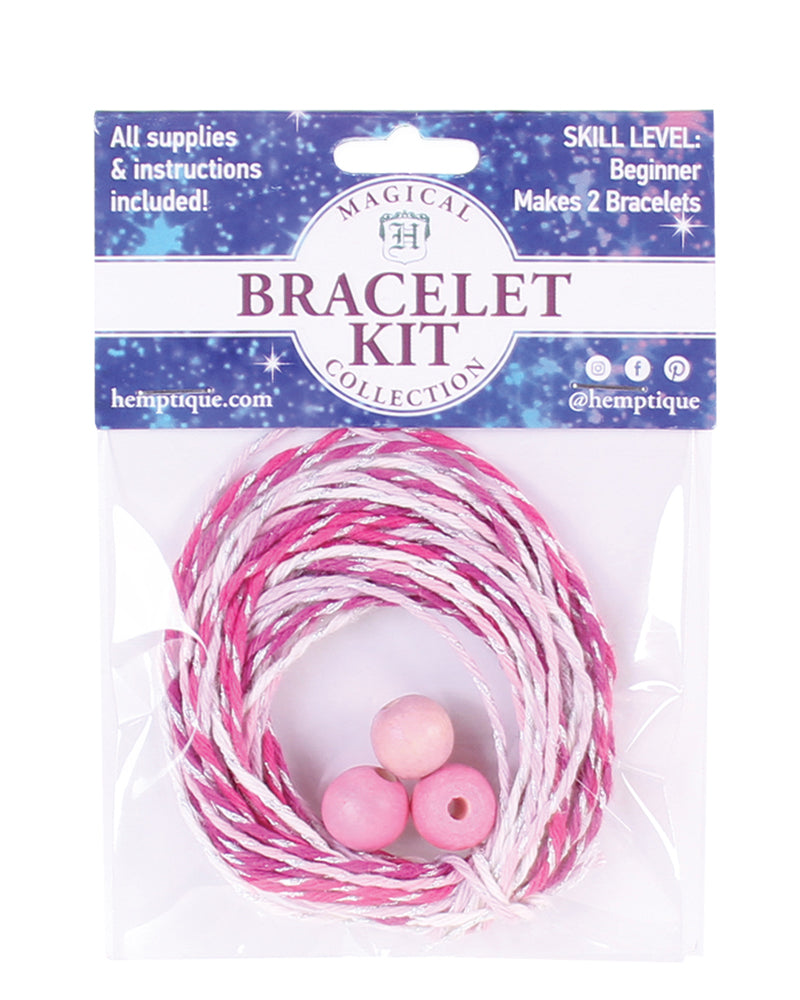 Magical Collection Hemp Cord Bracelet Kits Fairy