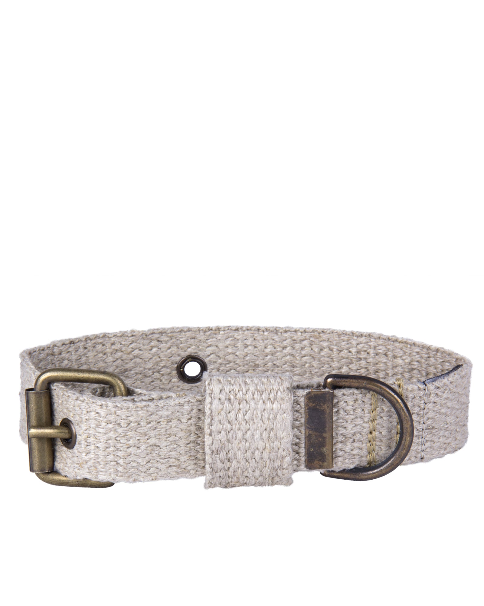 Hemp Pet Collar & Rope Pull Toy Bundle