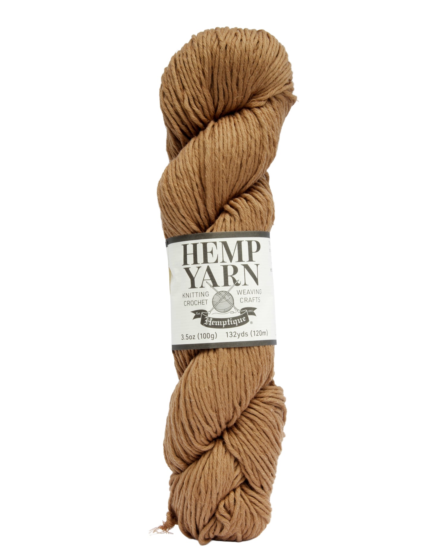 Hemp Yarn Twisted Hank for Knitting