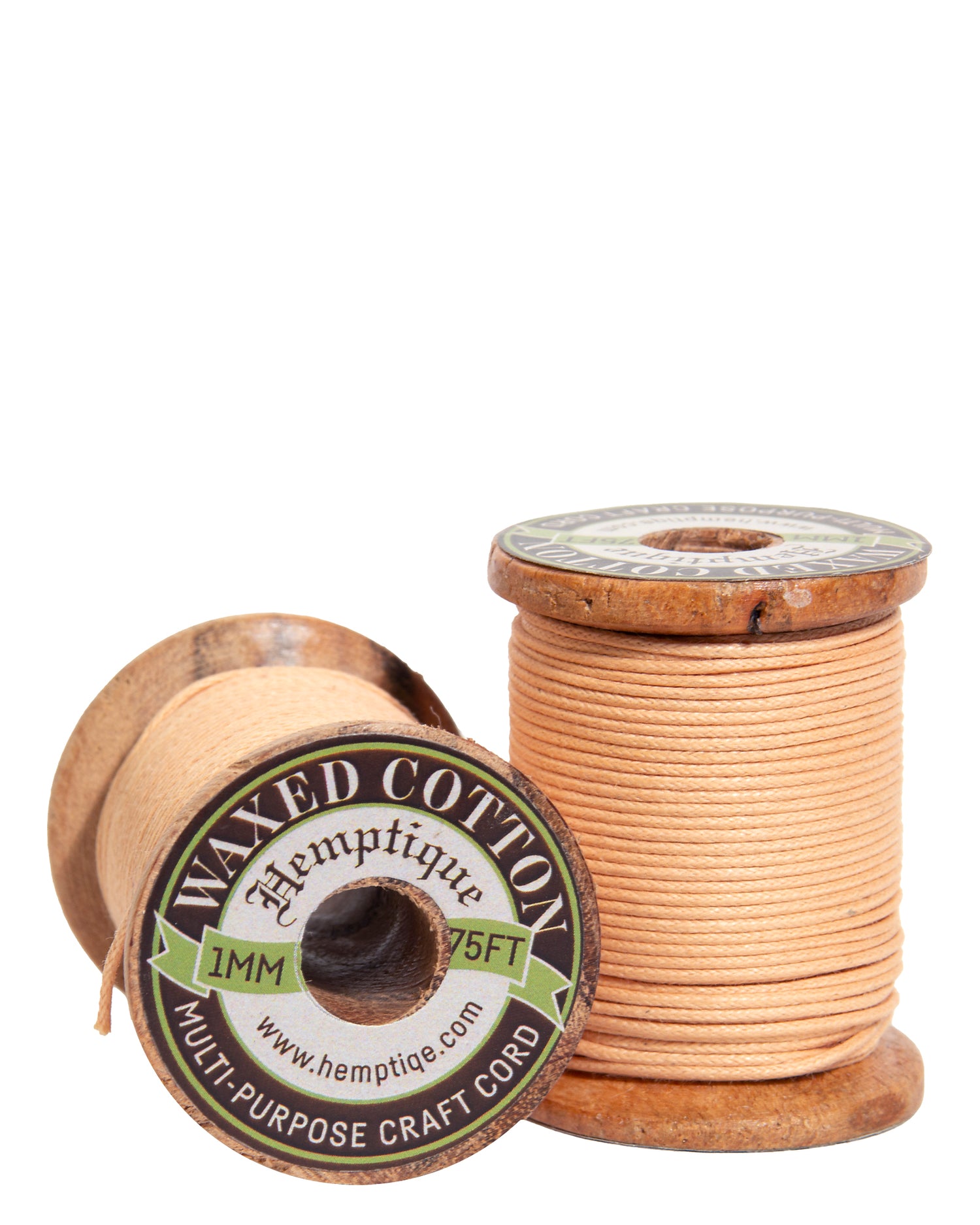 Cotton Cord Wood Spool 1mm