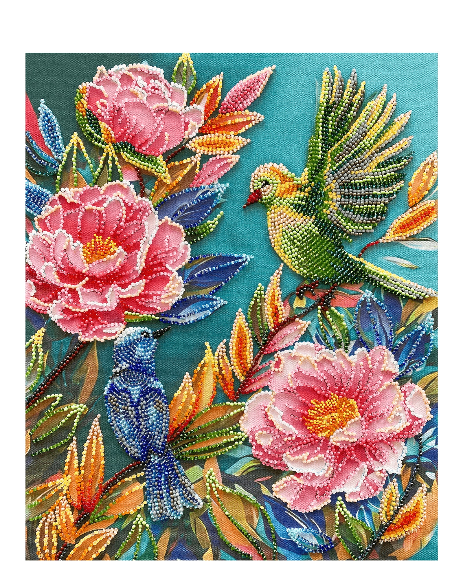 Bead Embroidery Kit - Spring Commotion