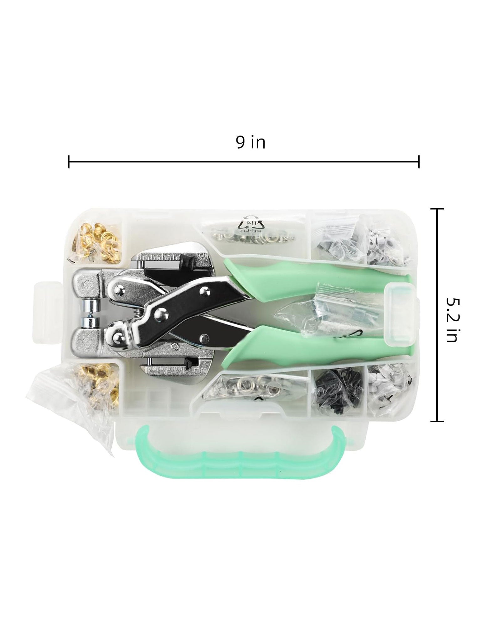 Grommet Tool & Eyelet Hole Punch Plier Kit
