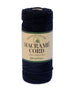 3mm Cotton Macrame Cord Black Hemptique