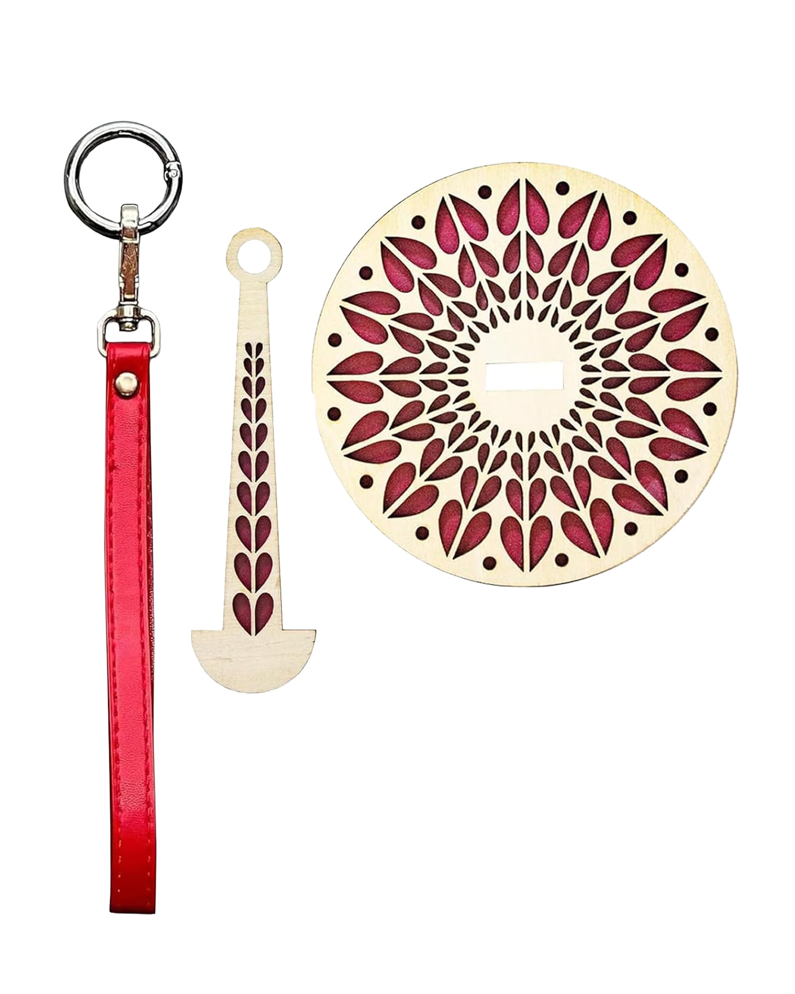 Wrist Yarn Holder - Heart Design