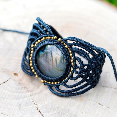 Hemptique cords for jewelry making