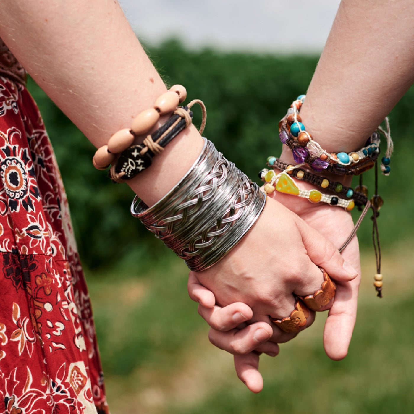 Bracelets Crafted with Hemptique Jewelry Cords