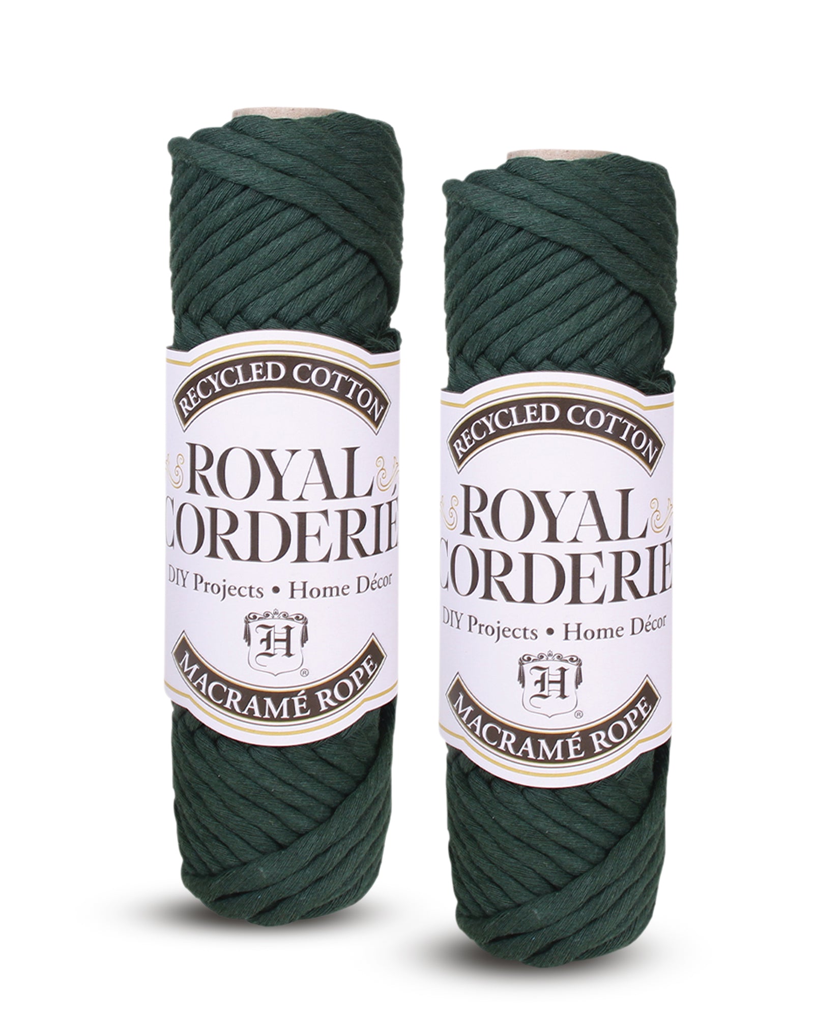 Green Macramé Rope Value 2-Pack