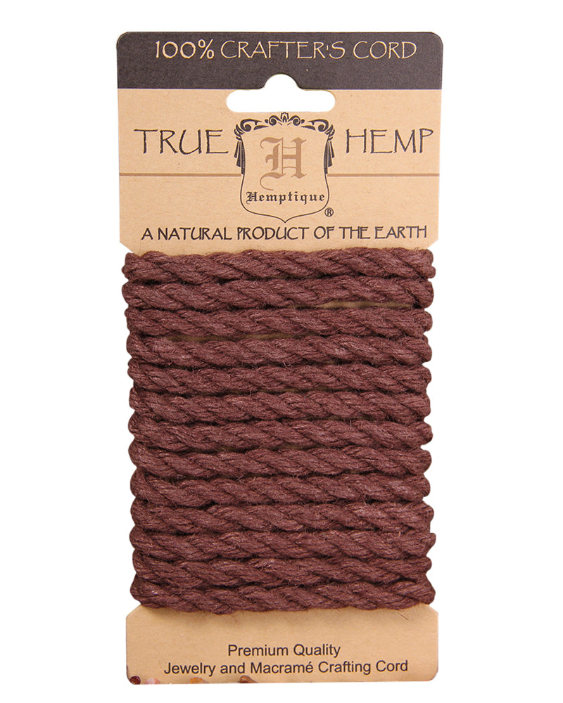 Crafters 6mm Twisted Hemp Rope Card