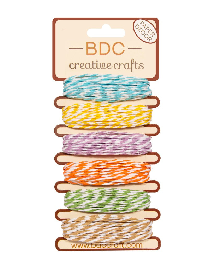 paper twine card DIY