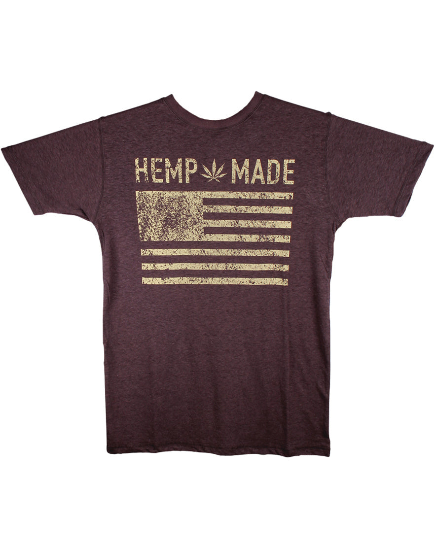 Brown hemp t shirts