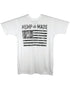 White hemp t shirts