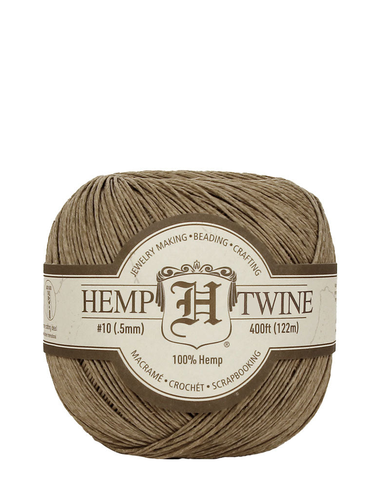 Natural Hemp Twine Ball 10lb 400' - Hemptique