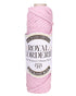 pink macrame rope cotton single-twist 6mm