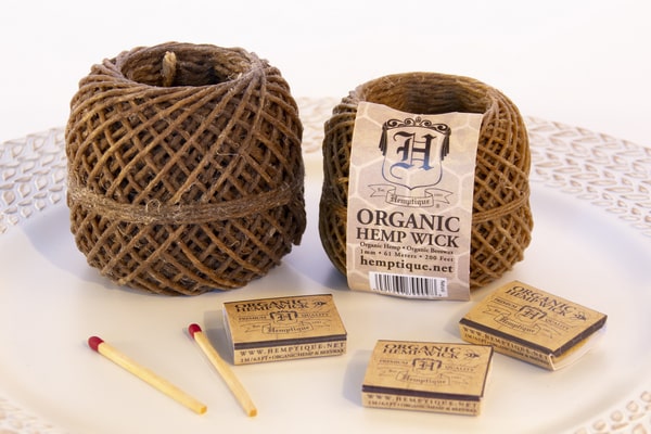 Hemptique Organic Hemp Wick