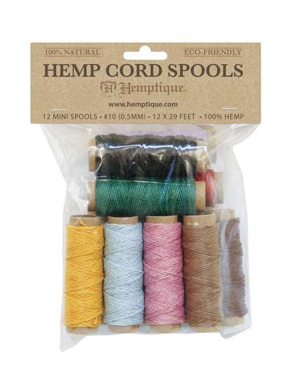 Hemp Cord Mini Spools Multi-Packs