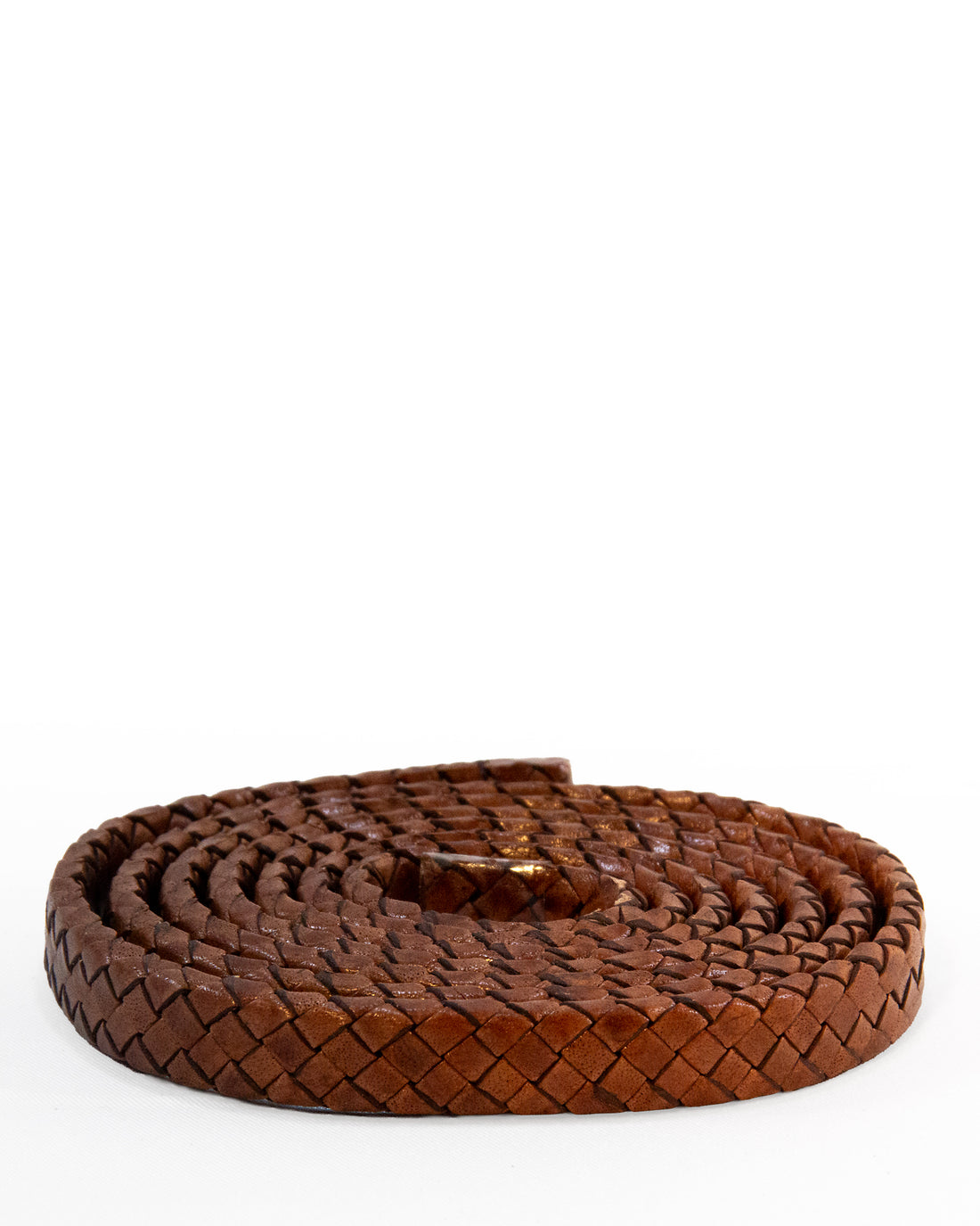 Oval Braided Leather Cord