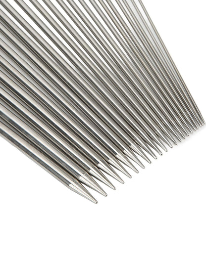 11 Pairs Single Pointed Knitting Needles