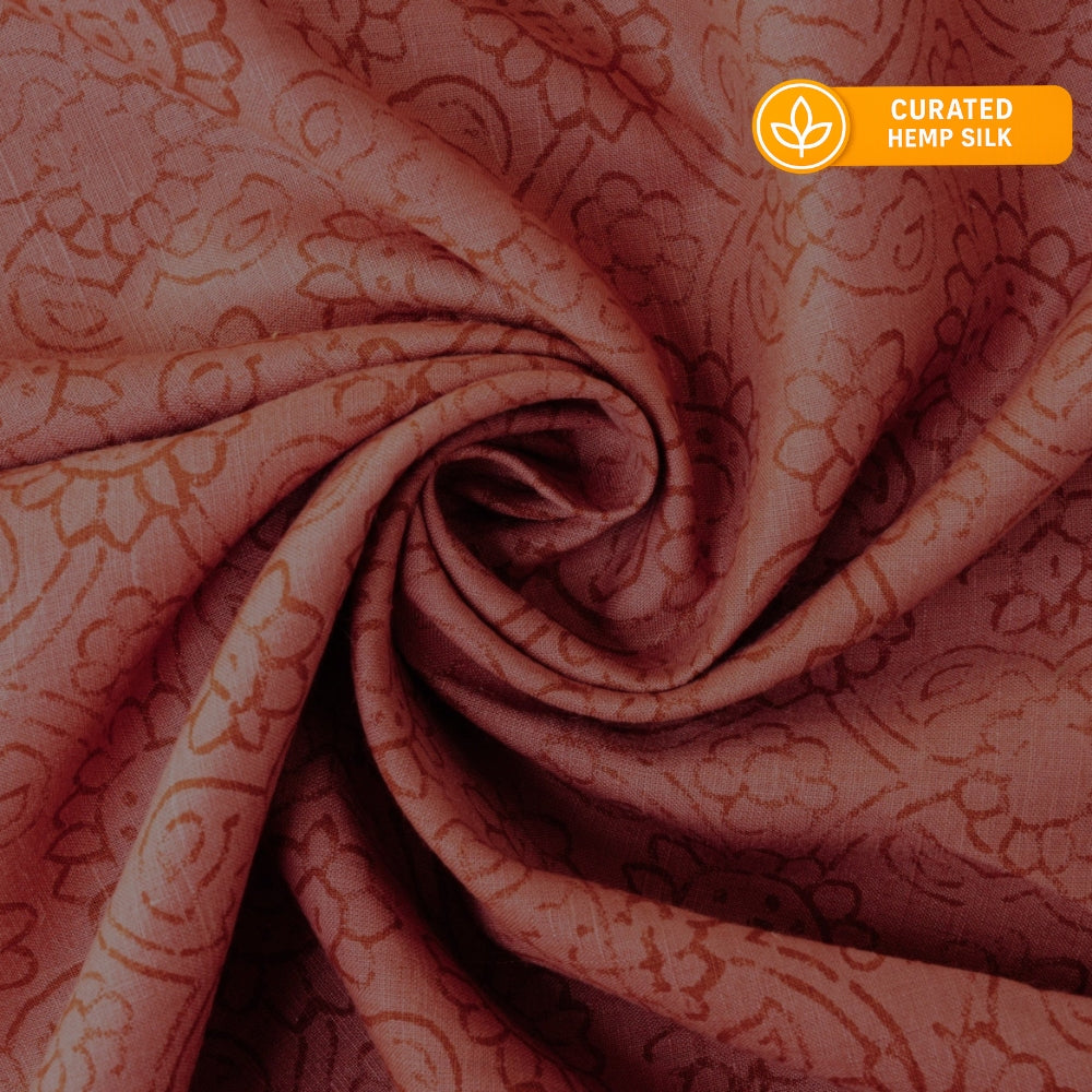 Paprika Red Hemp Silk