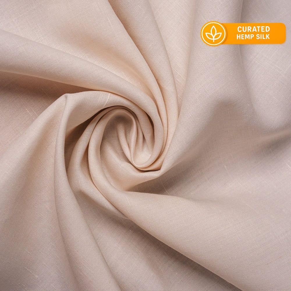 Auxen Hemp/Raw Silk Fabric