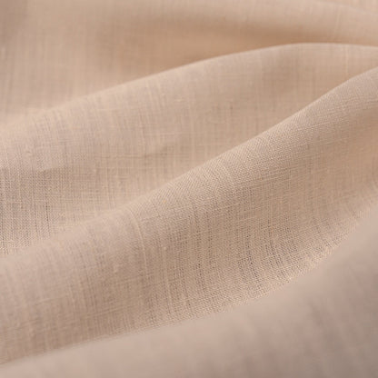 Crema Hemp/Raw Silk Fabric