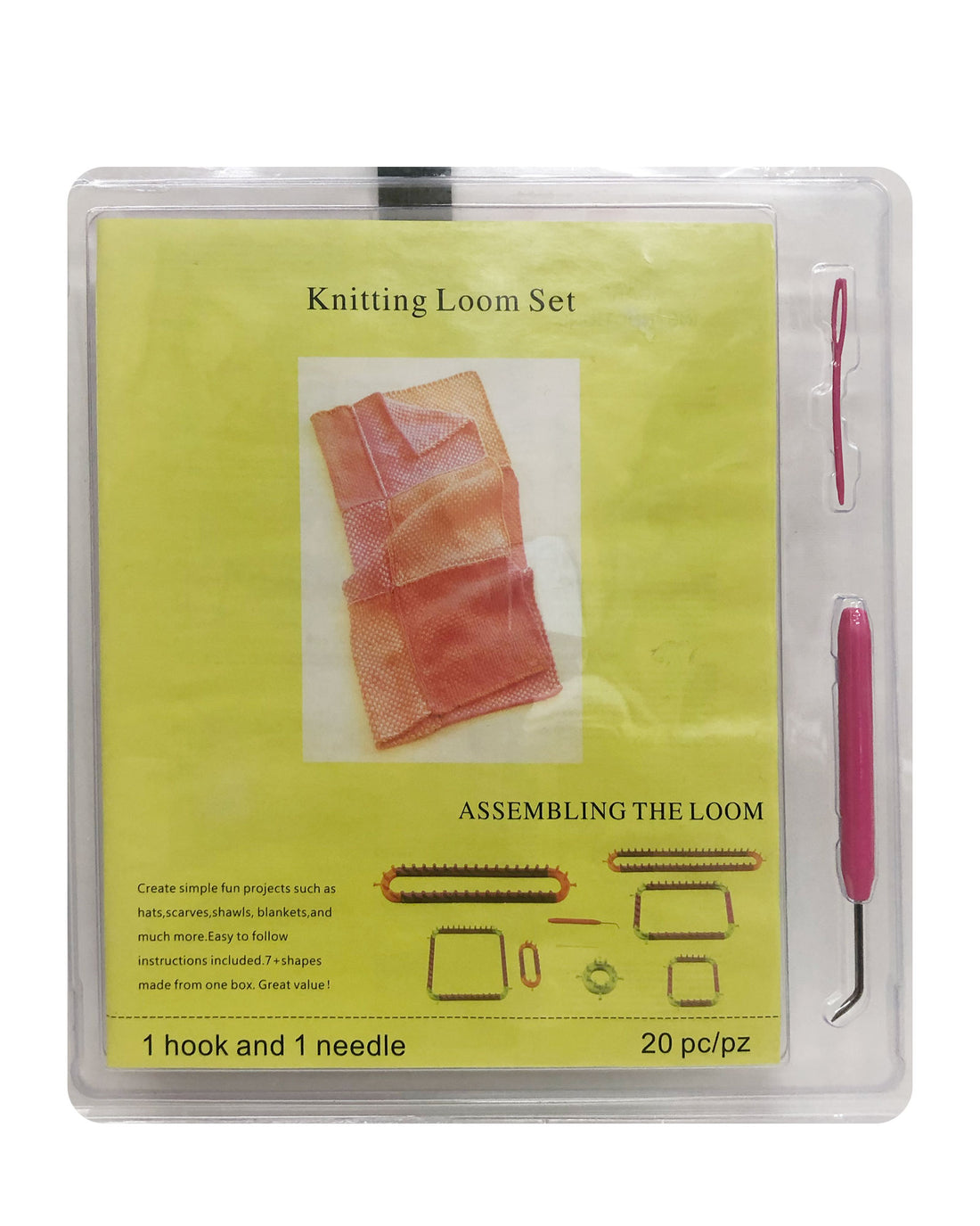Knitting Loom Set - 20 Pieces
