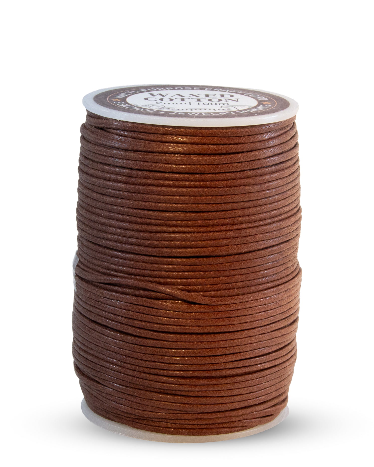 Waxed Cotton Cord 100m Spools