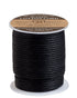 2mm Waxed Cotton Cord Black