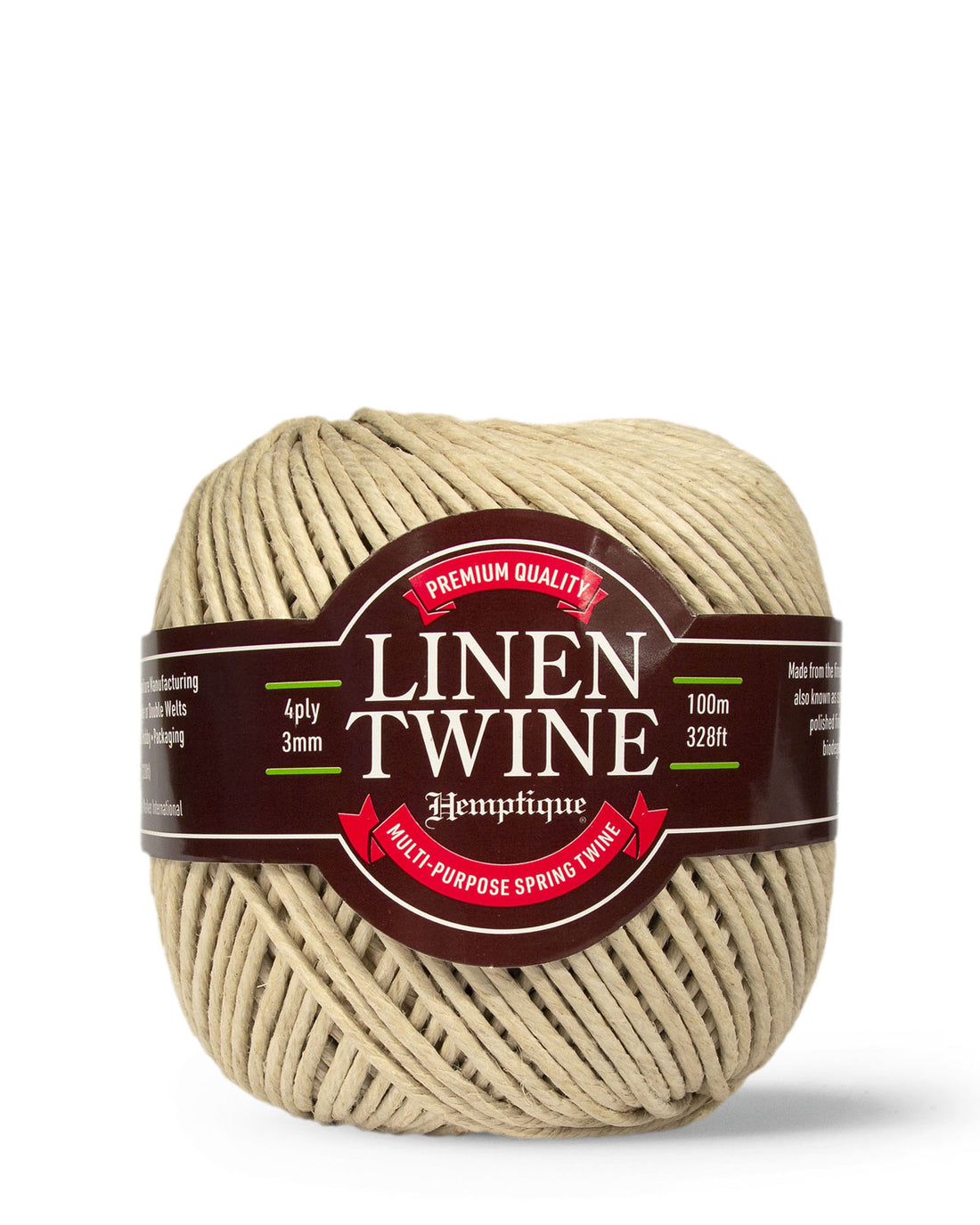 3mm Linen Twine Natural Color