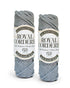 6mm Double Twist Macramé Rope Value Pack Grey