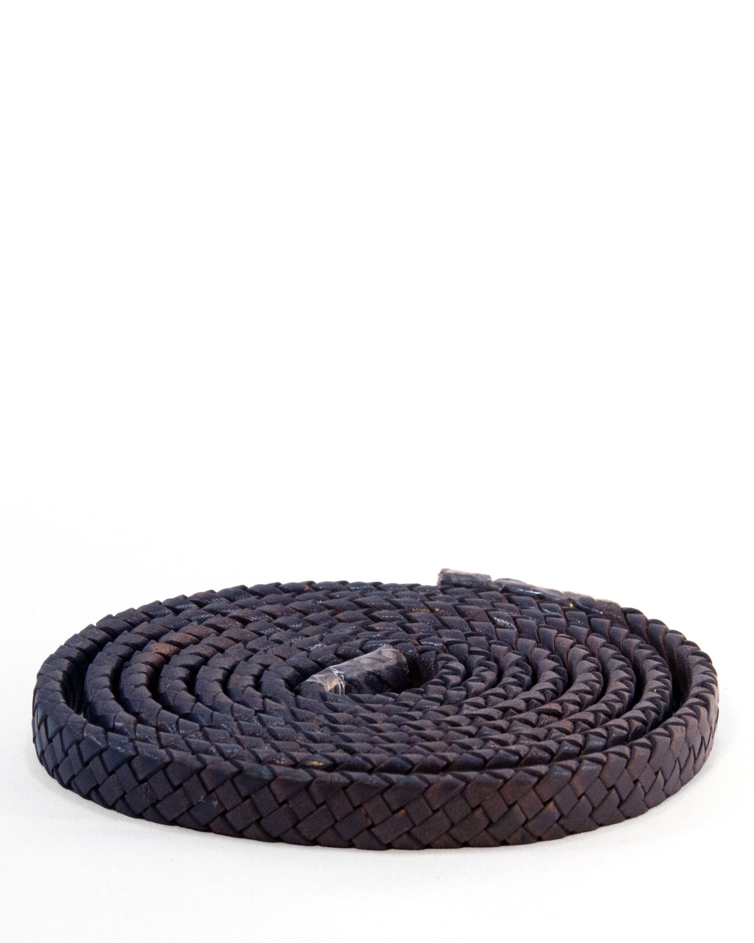 Oval Braided Leather Cord