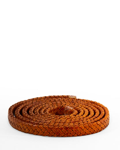 Oval Braided Leather Cord