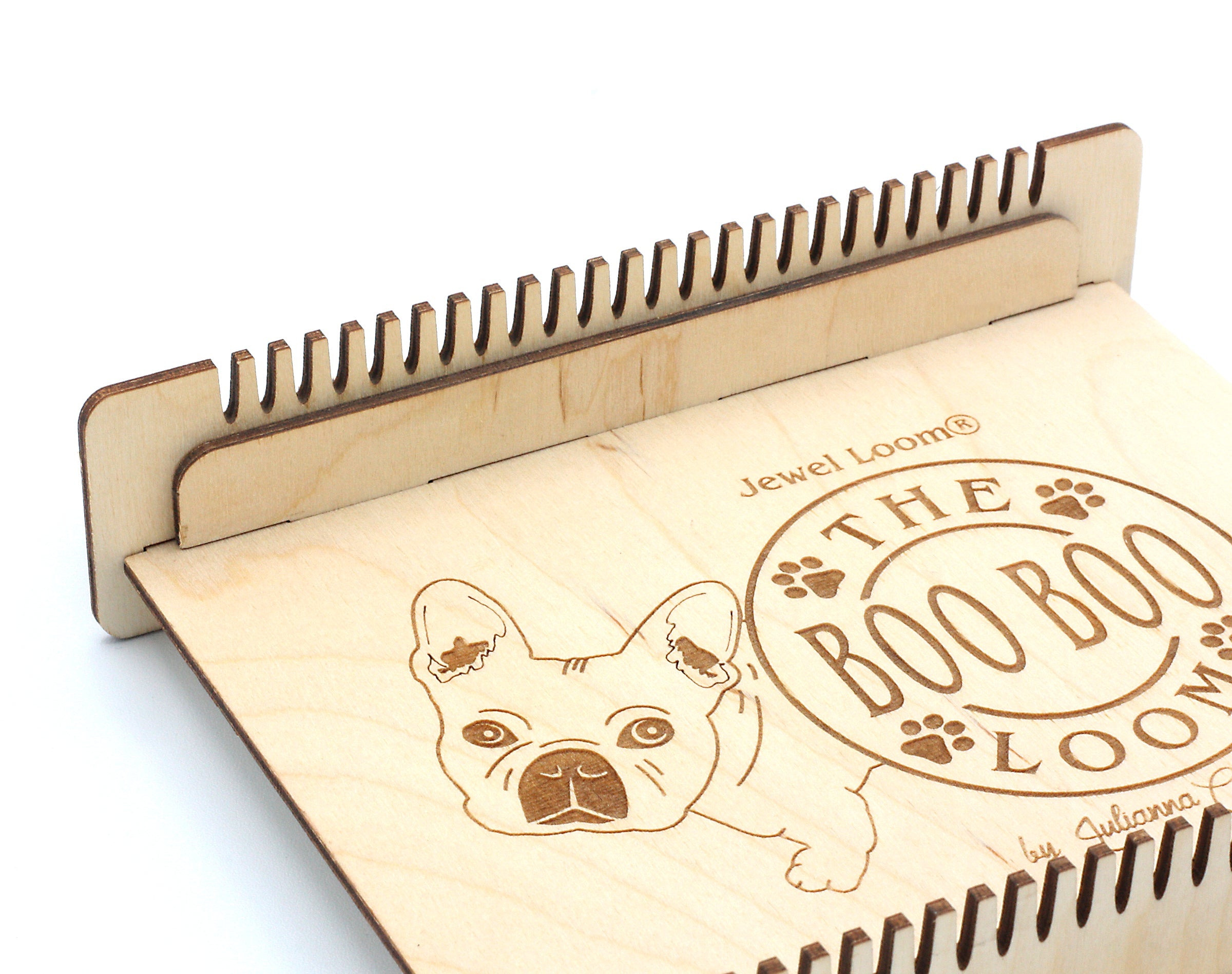 Jewel Loom Wood Bead Weaving Loom Boo Boo Coaster Maker Loom